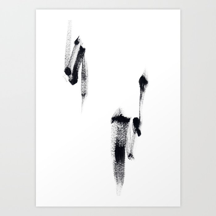 Minimalist Art Black Brush Stroke Modern Prints Printable Art Contemporary Prints